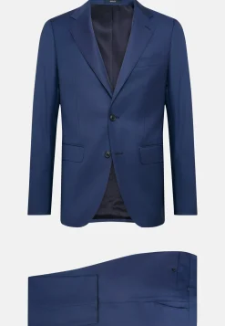 Abito Blu In Pura Lana