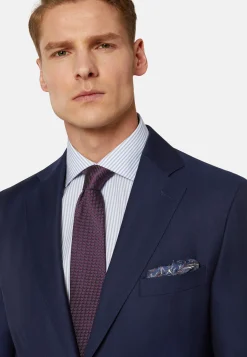 Abito Navy Blu Resca In Pura Lana
