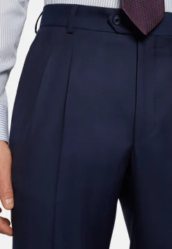 Abito Navy Blu Resca In Pura Lana
