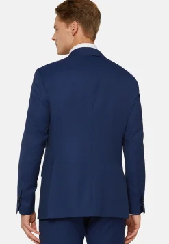 Abito Royal Blu In Pura Lana