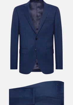Abito Royal Blu In Pura Lana