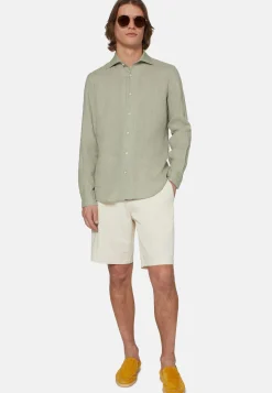 Bermuda In Cotone Canapa