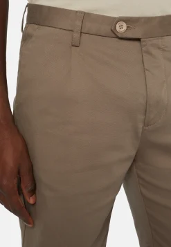 Bermuda In Cotone Tencel Elasticizzato
