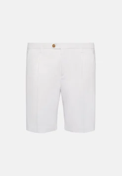 Bermuda In Cotone Tencel Elasticizzato