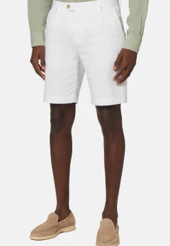 Bermuda In Cotone Tencel Elasticizzato