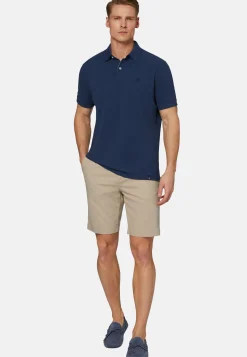 Bermuda In Cotone Tencel Elasticizzato