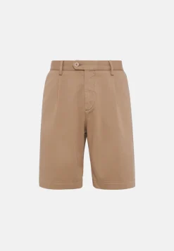 Bermuda In Cotone Tencel Elasticizzato