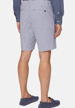 Bermuda Summer In Seersucker Elasticizzato