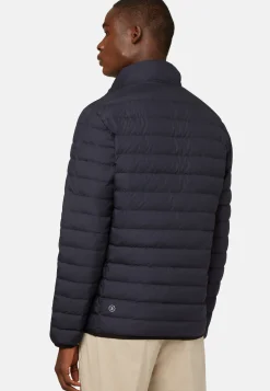Bomber In Tessuto Riciclato In Piuma D'Oca