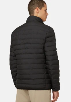 Bomber In Tessuto Riciclato In Piuma D'Oca