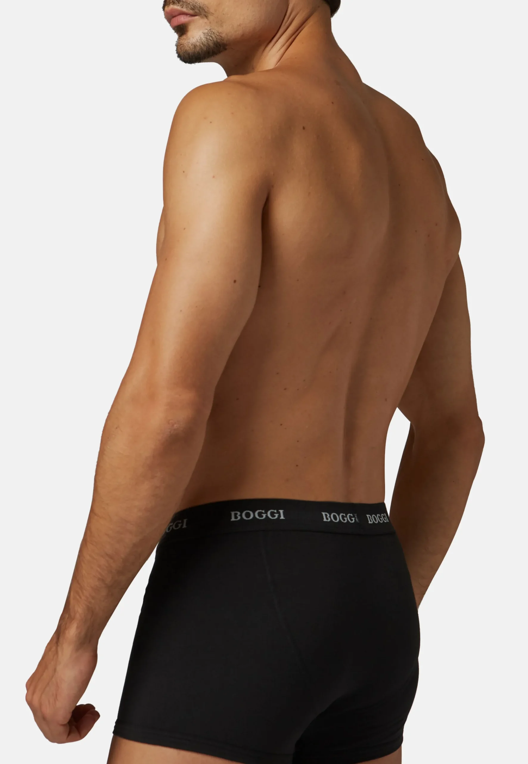 Boxer In Jersey Di Cotone Elasticizzato