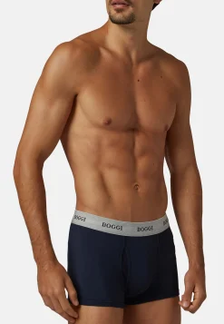 Boxer In Jersey Di Cotone Elasticizzato
