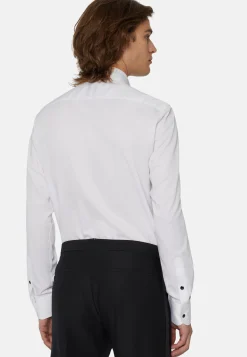 Camicia In Cotone Bianca Slim Fit