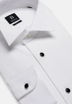 Camicia In Cotone Bianca Slim Fit