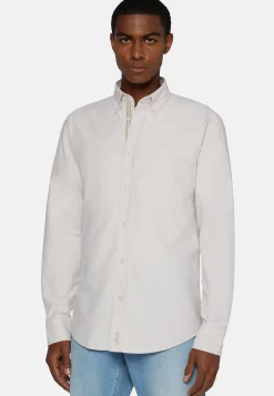 Camicia Rosa In Oxford Di Cotone Organico Reg