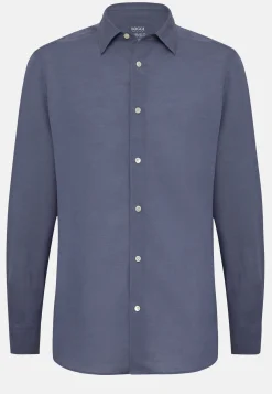 Camicia Sabbia In Tencel Lino Regular Fit