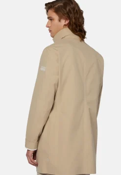 Car Coat In Tessuto Tecnico Riciclato B Tech