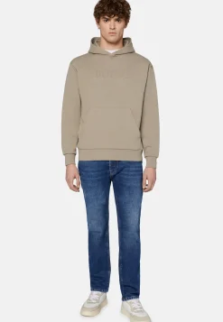 Felpa Cappuccio In Cotone