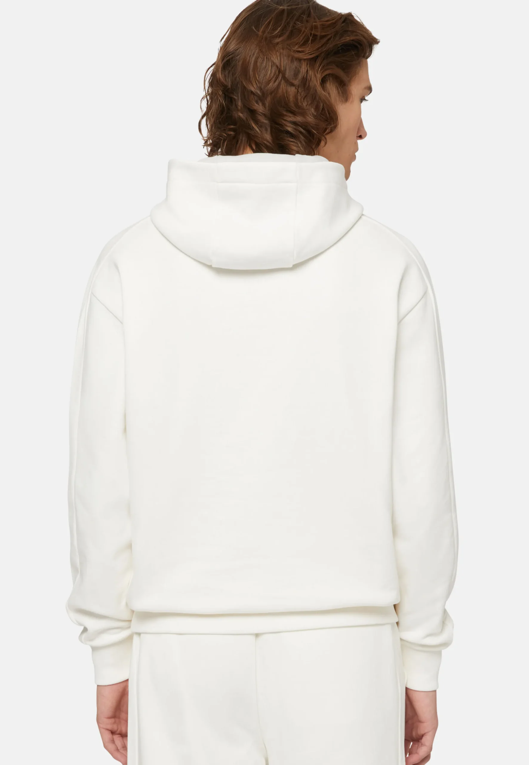 Felpa Cappuccio In Misto Cotone Organico