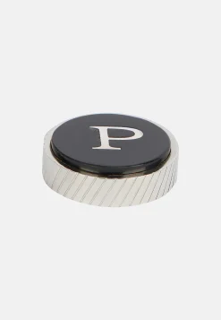 Gemelli Camicia Circolari Lettera P