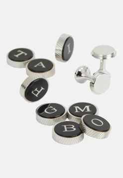Gemelli Camicia Circolari Base Lettera