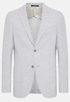 Giacca Azzurro In Cotone B Jersey