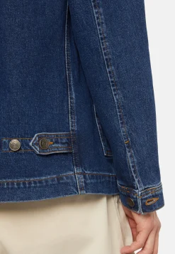 Giacca Camicia In Denim