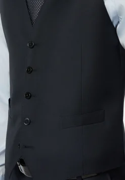Gilet Navy In Sallia Di Lana