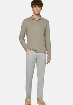 Jeans In Cotone Elasticizzato
