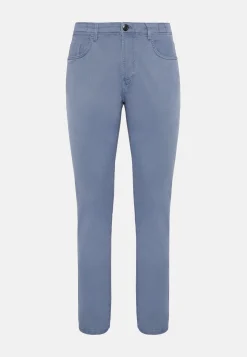 Jeans In Cotone Tencel Elasticizzato