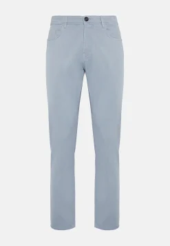 Jeans In Cotone Tencel Elasticizzato