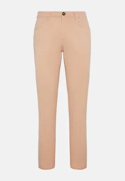 Jeans In Cotone Tencel Elasticizzato