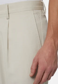 Pantaloni In Cotone Elasticizzato