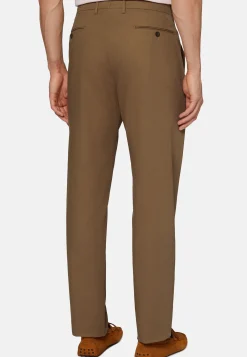 Pantaloni In Cotone Elasticizzato