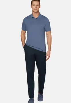 Pantaloni In Cotone Elasticizzato