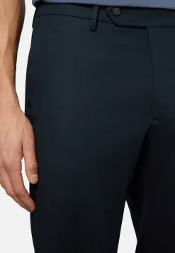 Pantaloni In Cotone Elasticizzato