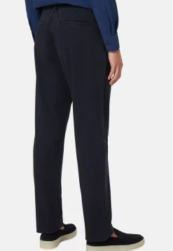 Pantaloni In Cotone Elasticizzato