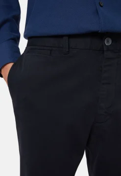 Pantaloni In Cotone Elasticizzato