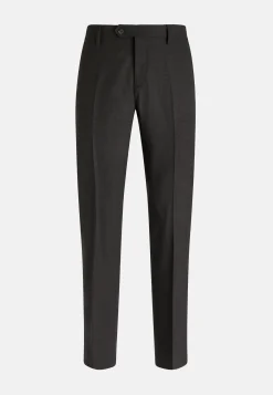 Pantaloni In Lana Lavabile Elasticizzata