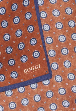 Pochette Fantasia Medaglioni In Seta