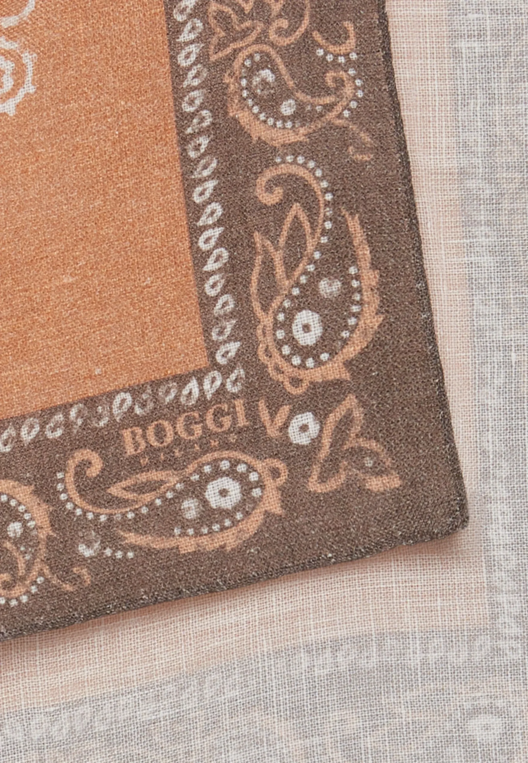 Pochette Macro Fantasia In Lino