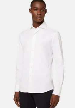 Polo Camicia In Jersey Di Cotone Regular Fit