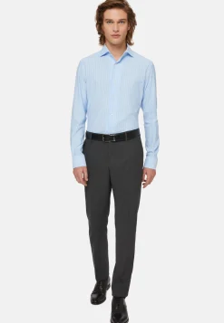 Polo Camicia In Jersey Giapponese Regular Fit