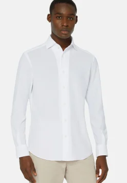 Polo Camicia In Jersey Giapponese Regular Fit