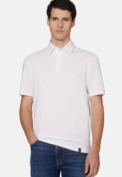 Polo In Cotone Supima Elasticizzato