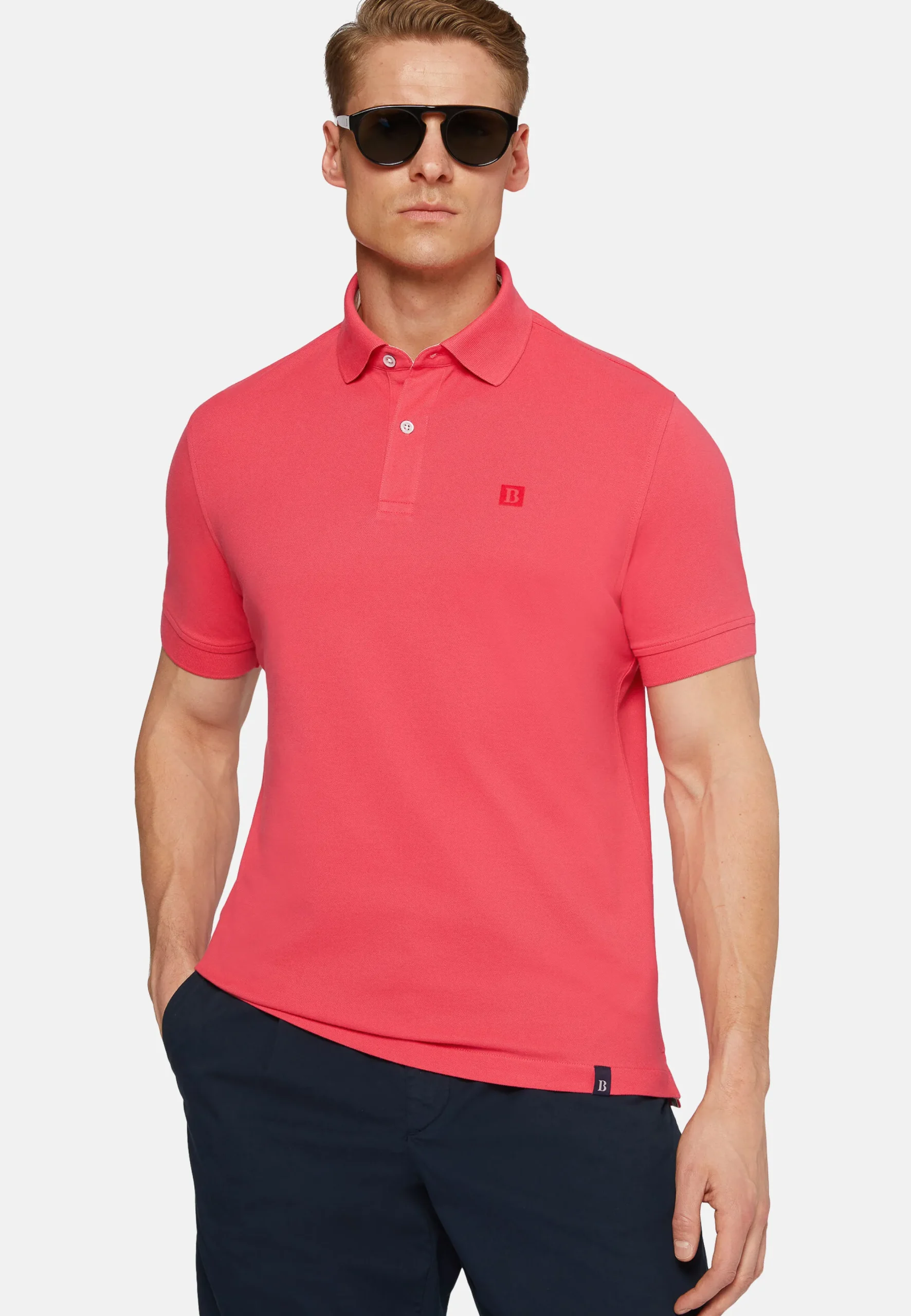 Polo In Piquè Di Cotone