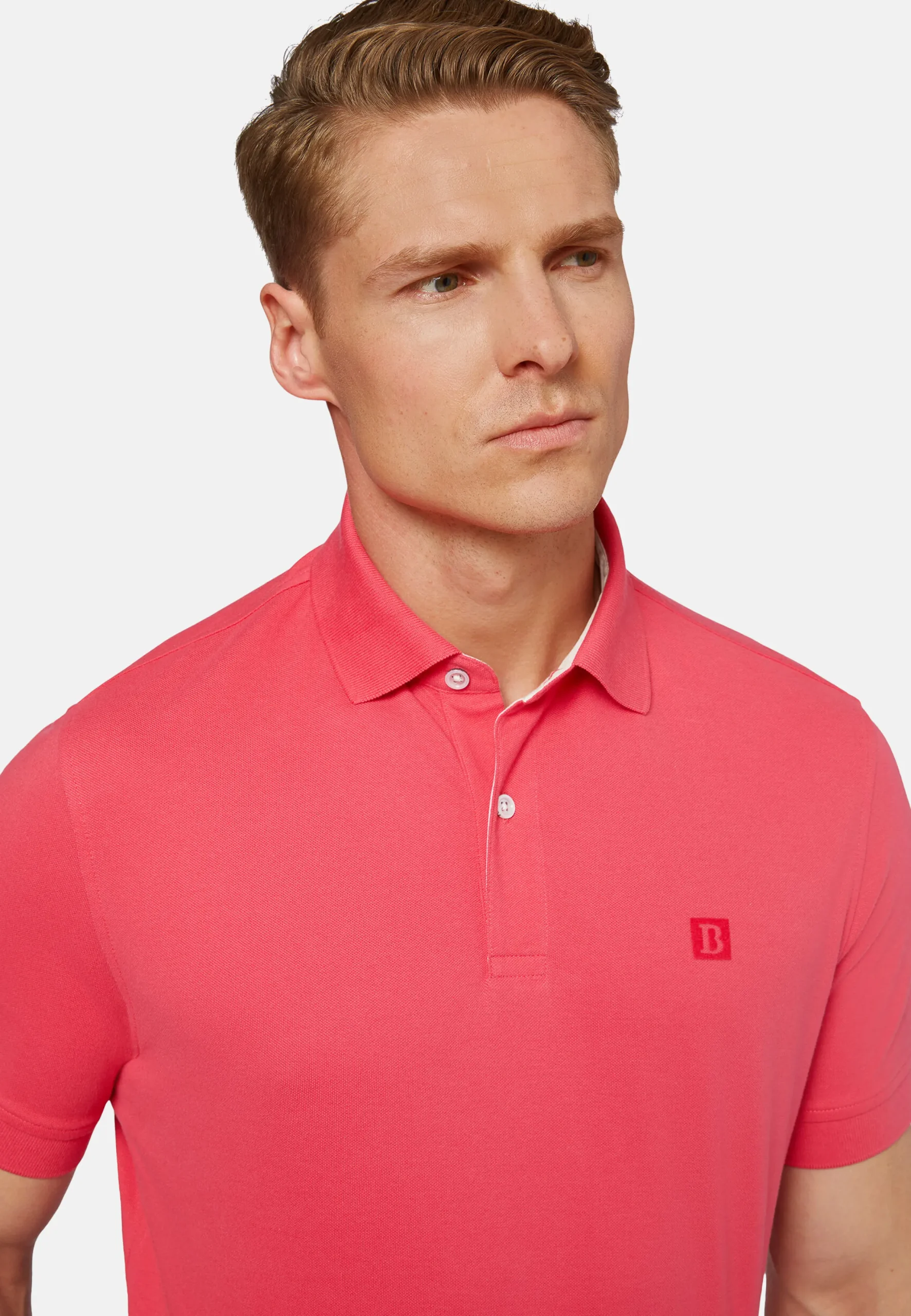 Polo In Piquè Di Cotone