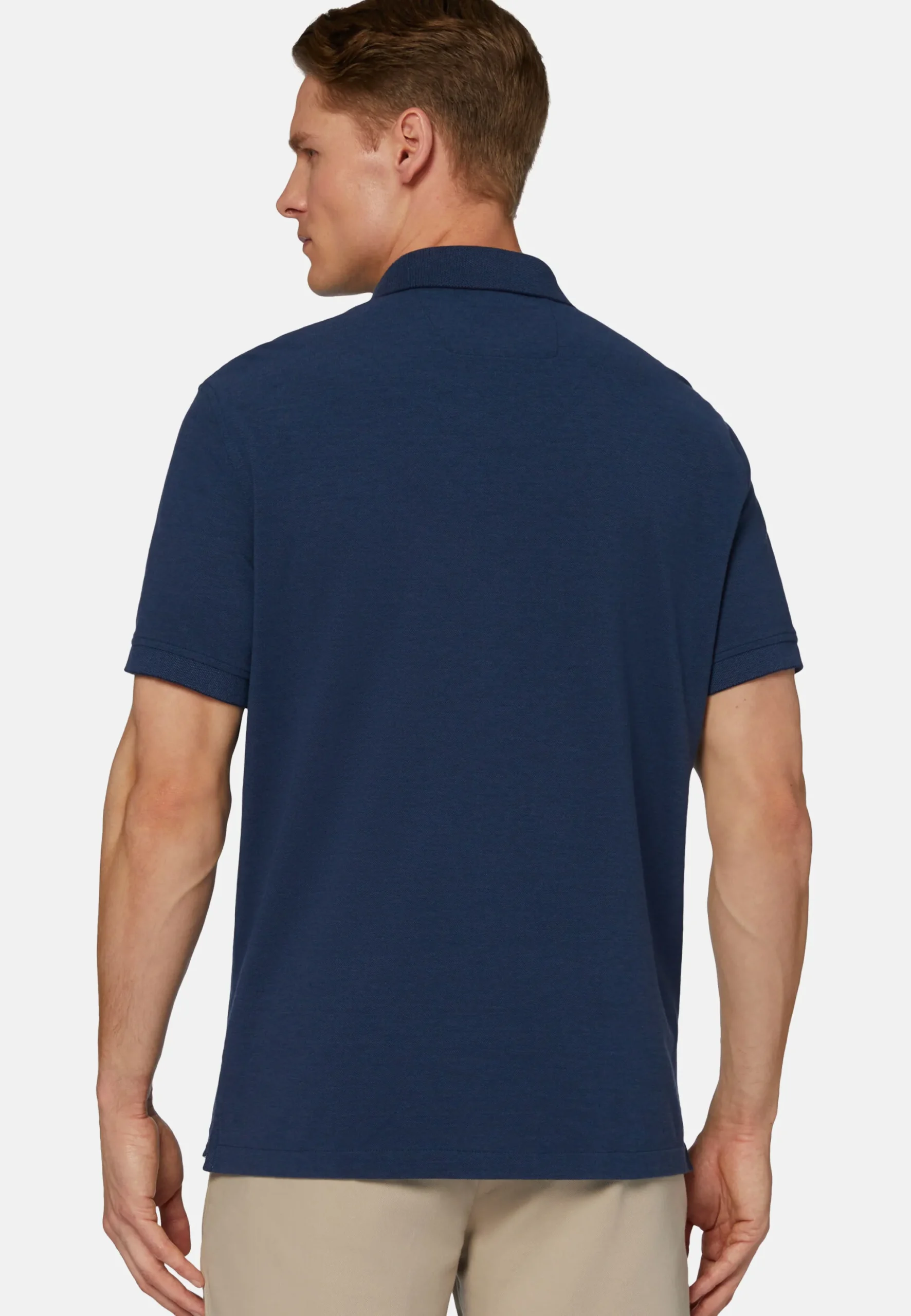 Polo In Piquè Di Cotone