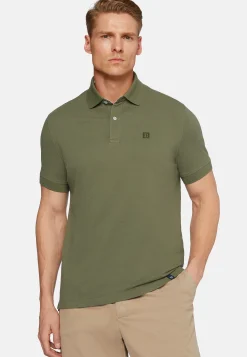 Polo In Piquè Di Cotone