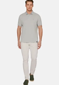 Polo In Piquè Di Cotone